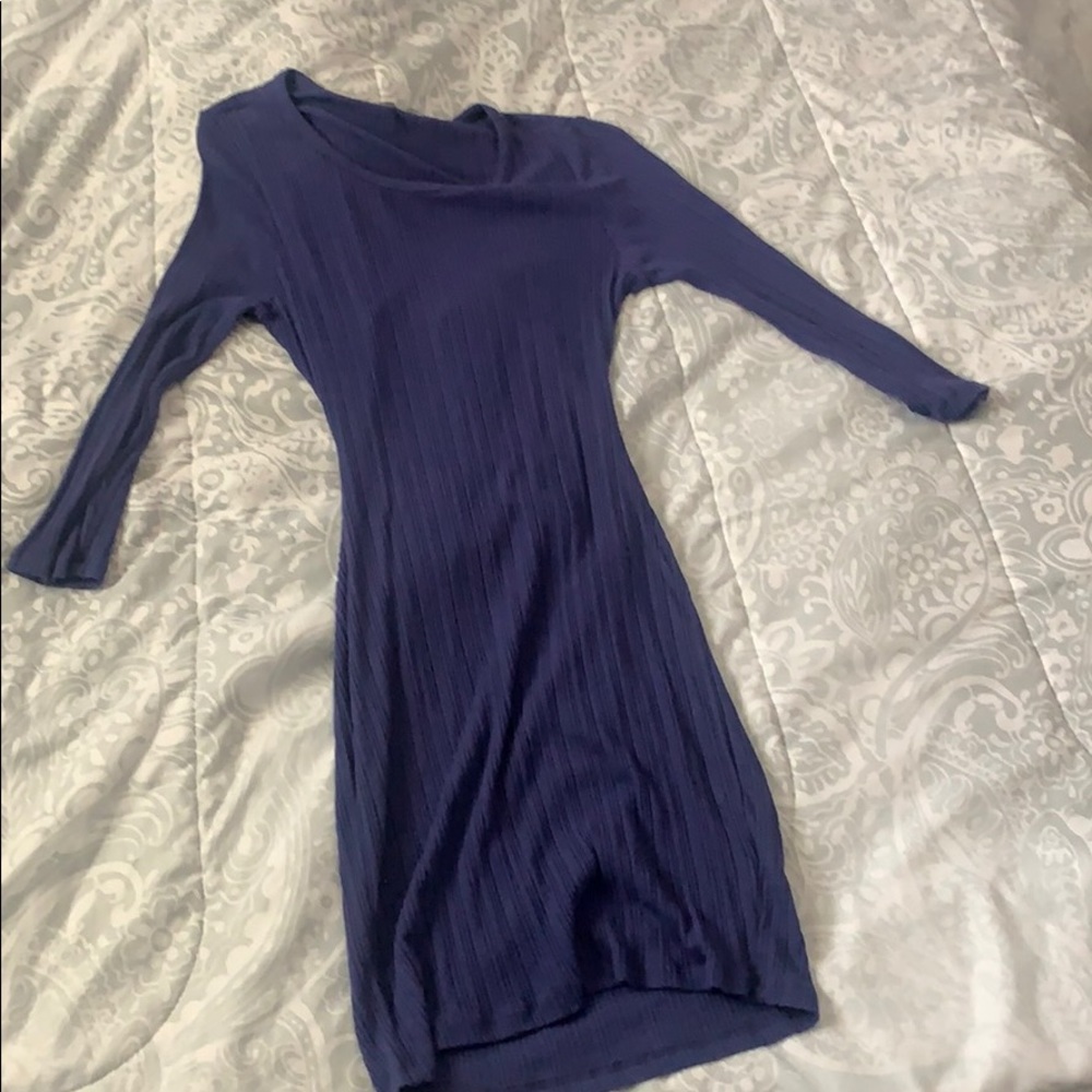 Blue dress